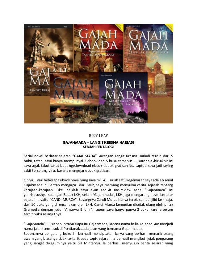 Ebook Gajah Mada Langit Kresna Hariadi